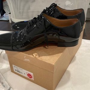 Greggo Flat Patent Leather Christian Louboutin